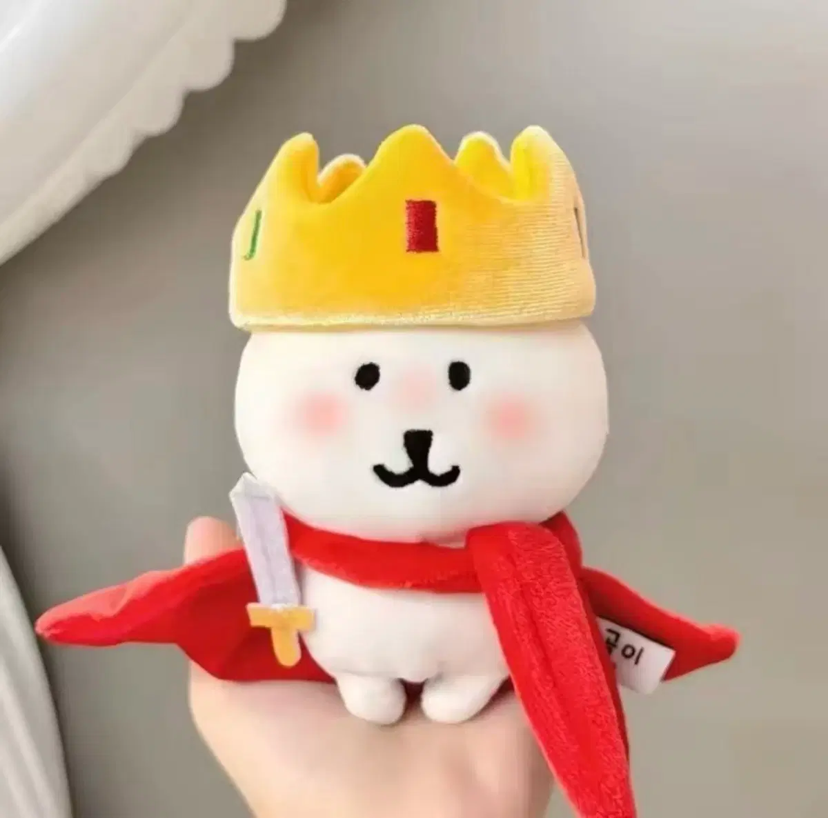 10cm 인형옷 왕관 망토