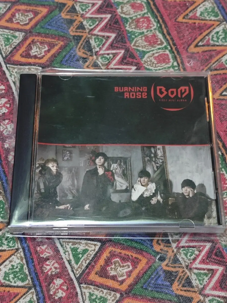 B.O.M 버닝 로즈 1집 CD