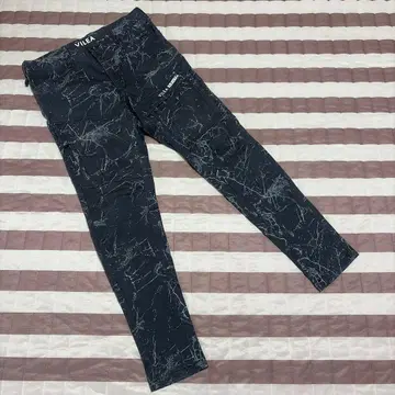 VILEA 마블 패턴 스트레치 워크 팬츠 L size(w85cm)