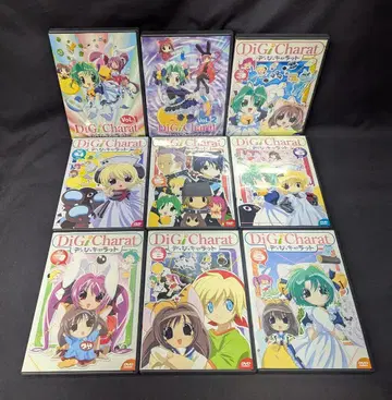 애니메이션 DVD 코게돈보 Di Gi Charat 전 9권 세트