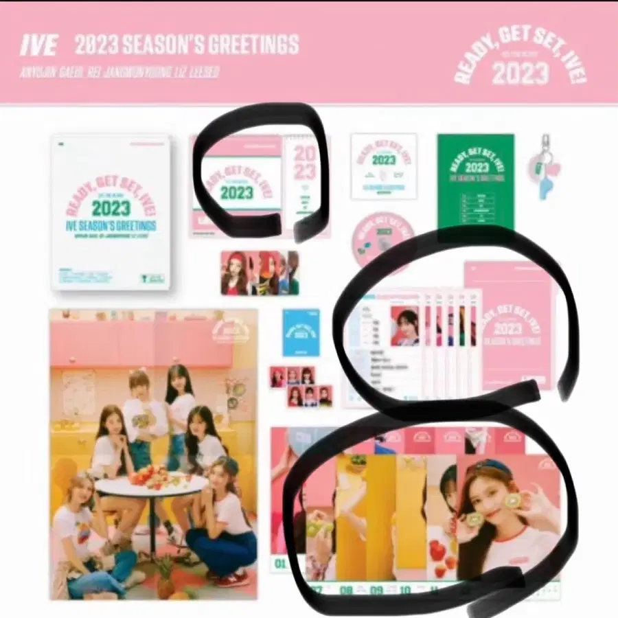 아이브 2023 시그 시즌 그리팅 안유진 가을 레이 원영 리즈 이서