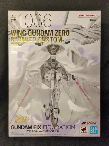 BANDAI SPIRITS 건담 FIX FIGURATION METAL COMPOSITE 건담 W 30th 윙건담 제로 클로크드 커스텀 #1036