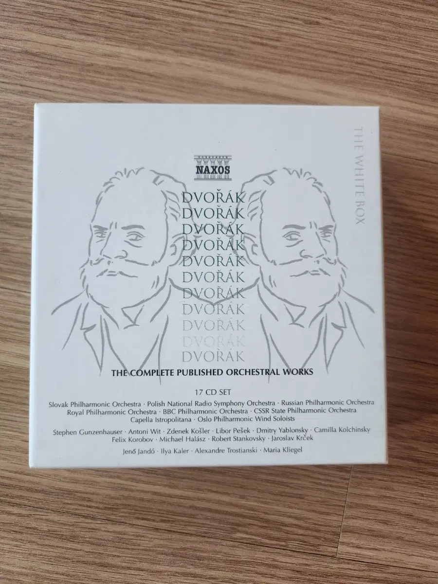 낙소스 naxos 드보르작 관현악 전집 17CD 박스셋