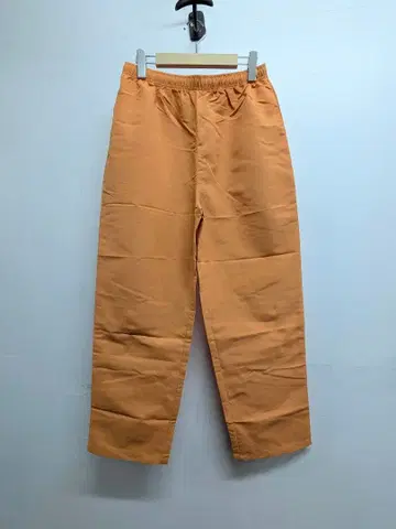 이지 팬츠 오렌지 허리밴딩