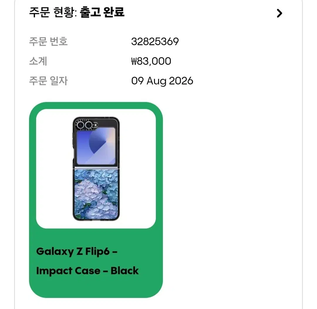 케이스티파이 플립6 케이스