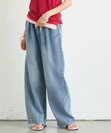 CIAOPANIC 데일리 이지 와이드 데님 S 사이즈