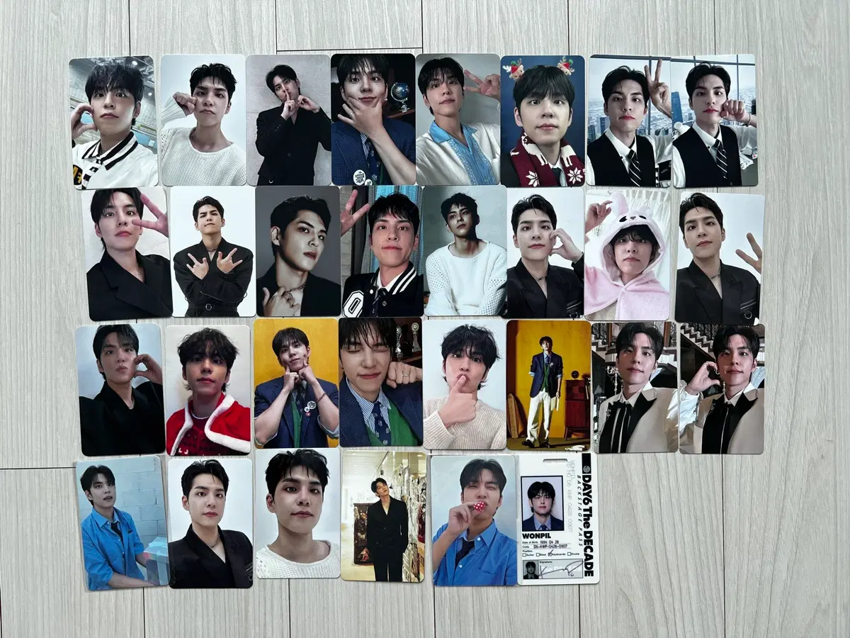 day6 데이식스 원필 포카 굿즈 양도 판매