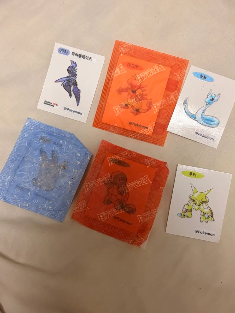 포켓몬 띠부씰 판매합니다