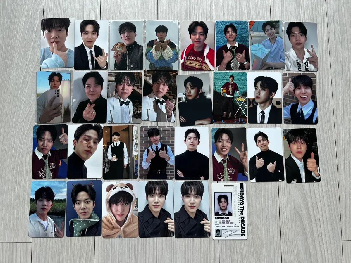 day6 데이식스 도운 포카 굿즈 양도 판매