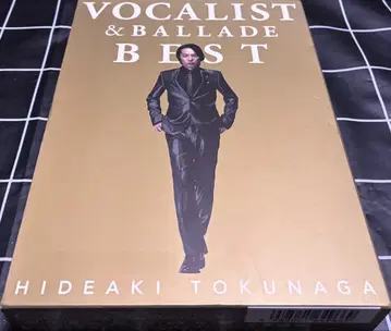 토쿠나가 히데아키 VOCALIST & BALLADE BEST 한정판