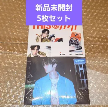 straykids & ver 미개봉 새상품 앨범 리노 5장