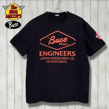 THE REAL McCOY's 리얼 맥코이 BUCO 부코 T셔츠