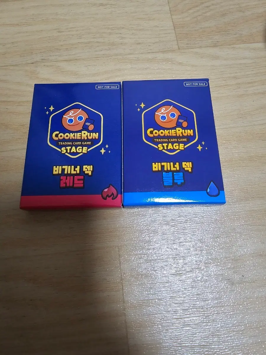 쿠키런 스테이지 비기너 덱 레드/블루