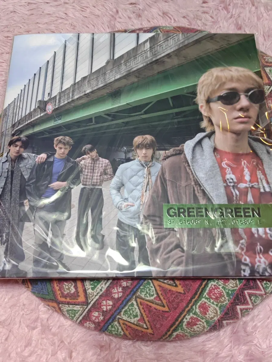 (미개봉) 코르티스 GREEN GREEN LP