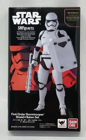 반다이 S.H.Figuarts STAR WARS 퍼스트 오더 스톰 트루퍼 (쉴드&배턴 세트)