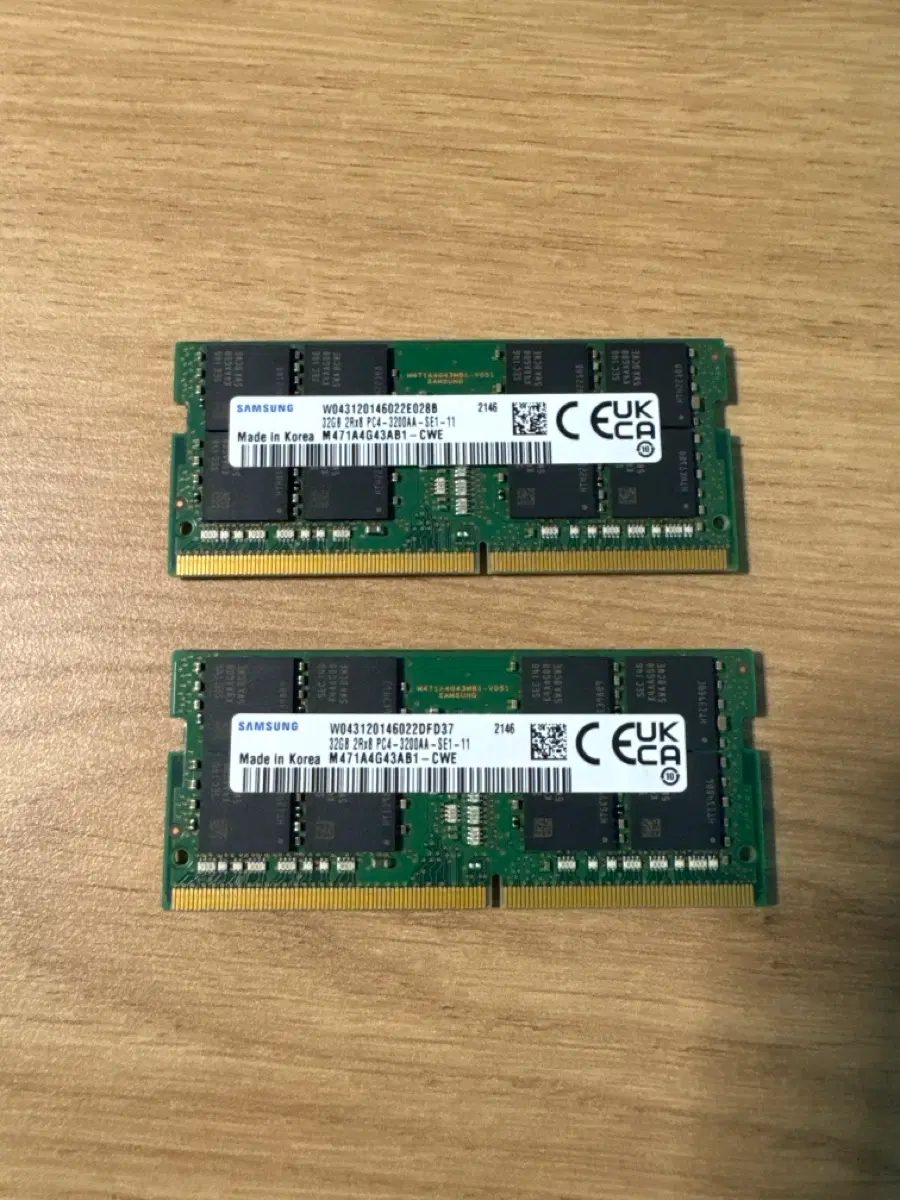 삼성 DDR4-3200 32GB SO-DIMM 램