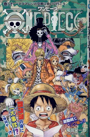 슈에이샤 점프 코믹스 오다 에이치로 ONE PIECE (오비 포함) 81 초판