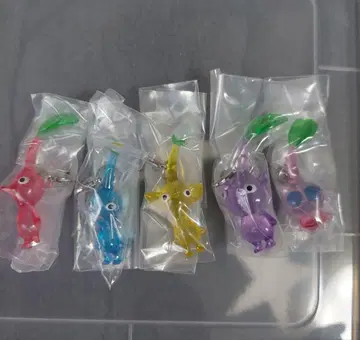 피크민 메지루시 액세서리 가챠 5종 세트