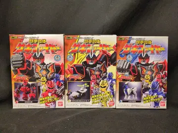 반다이 미니플라/수권합체 게키파이어 수권전대 게키레인저 전 3종 세트 수권합체 게키파이어