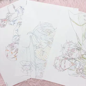 앙스타 복권 포트레이트 Valkyrie 3종 세트