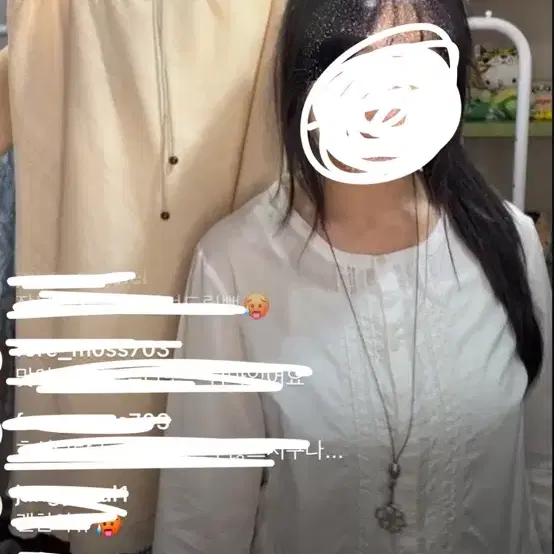 빈티지 베이지 스커트+화이트 셔츠 블라우스 세트 몽글빈티지 스윙잉키즈 미코하우스 카모메산장 와이즈걸 코코모리빈티지