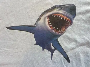 구제 의류 T셔츠 L GILDAN 상어 샤크 JAWS 검색 미국 usa