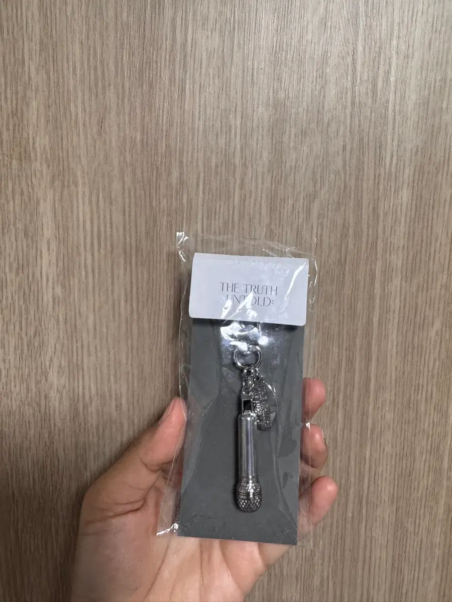 THE TRUTH UNTOLD MIC 키링 지민 팝업 키링