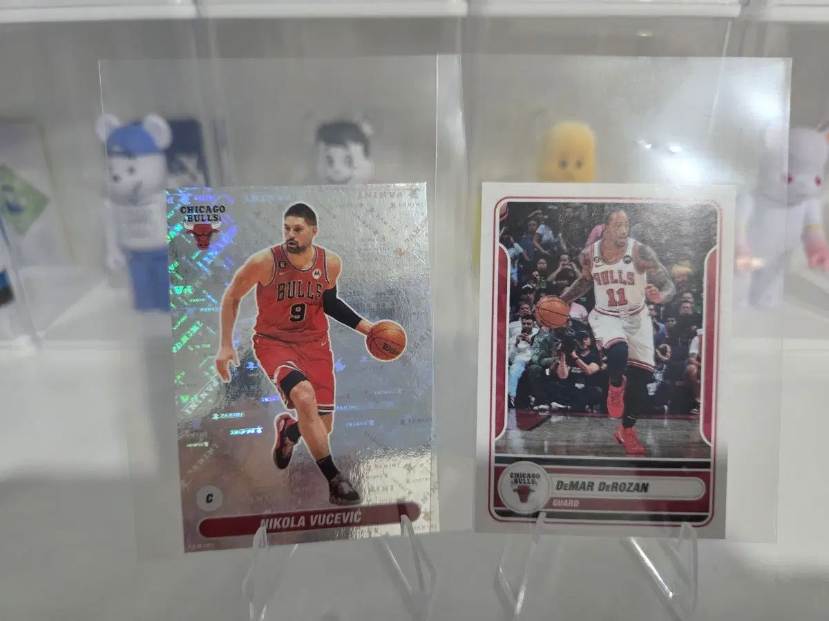 시카고)니콜라 부세비치/데마 드로잔 panini sticker &card collection 랏