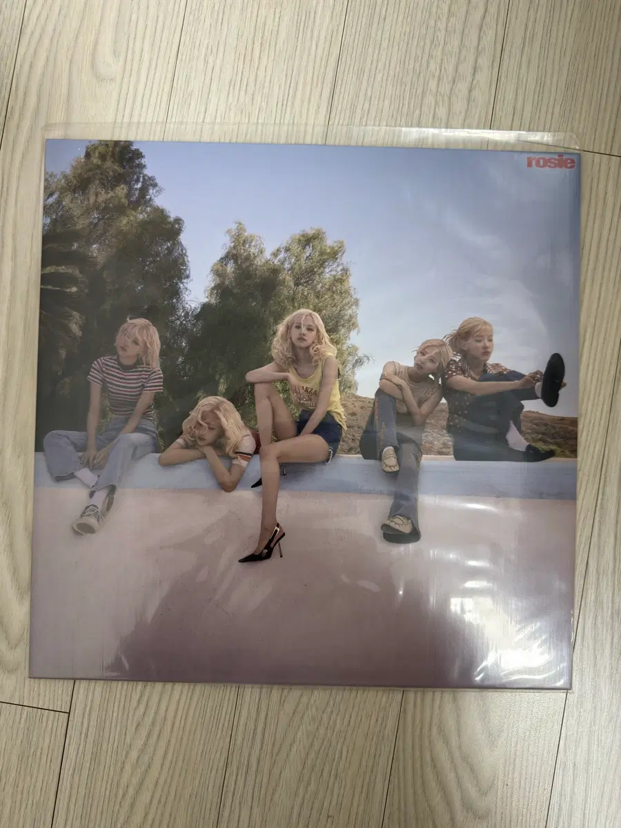 (미개봉) 로제 LP rosie (band cover) 핑크