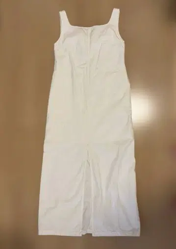 코코딜 화이트 데님 원피스