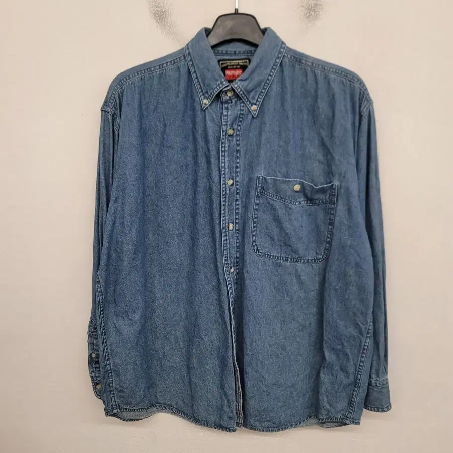 [95/M] Wrangler 랭글러 데님 워크 셔츠 / USA