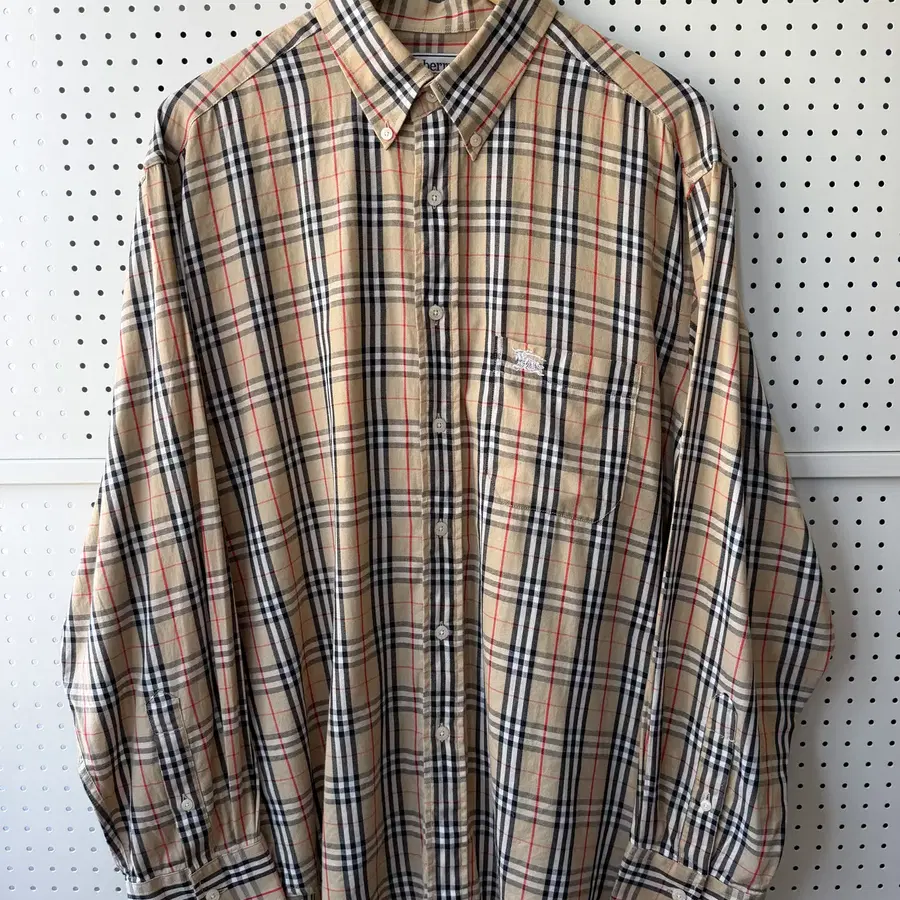 버버리 90's OG 노바 체크 셔츠