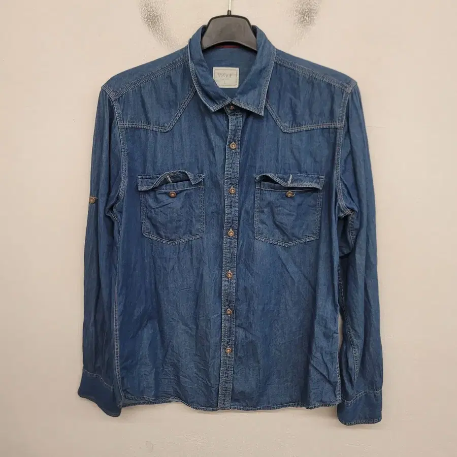[95/M] MAVIE 데님 워크 셔츠 / USA