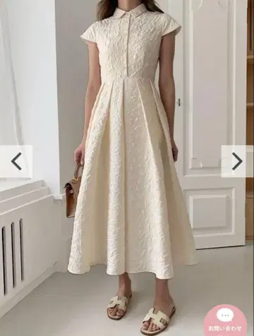 [새상품급] BIRTHDAY BASH JACQUARD HEPBURN DRESS