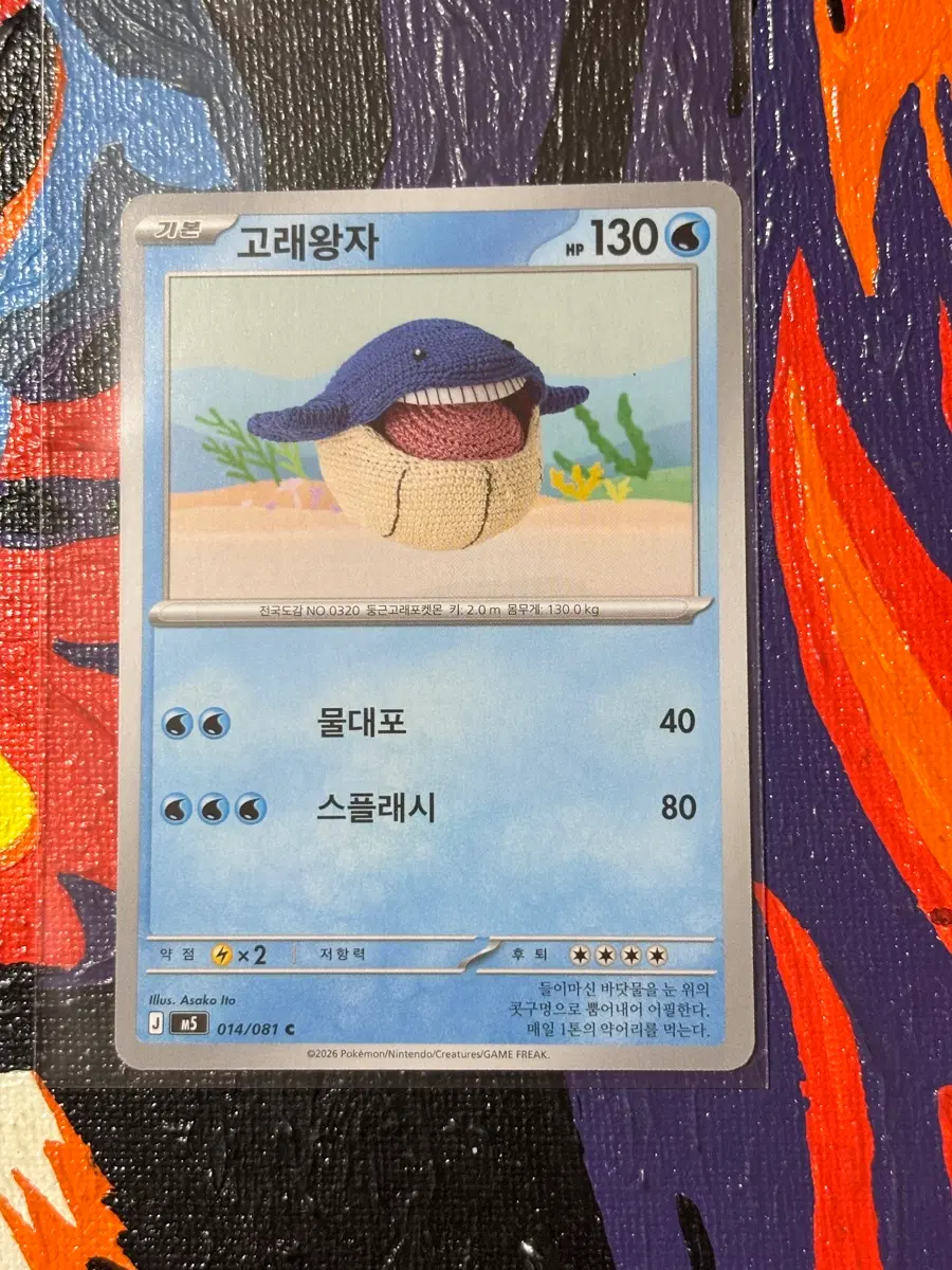 포켓몬스터 고래왕자m5 포켓몬 카드 인테리어 소품 꾸미기용 포장용