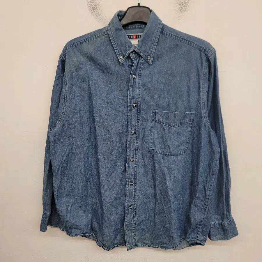 [95/M] JERZEES 데님 워크 셔츠 / USA
