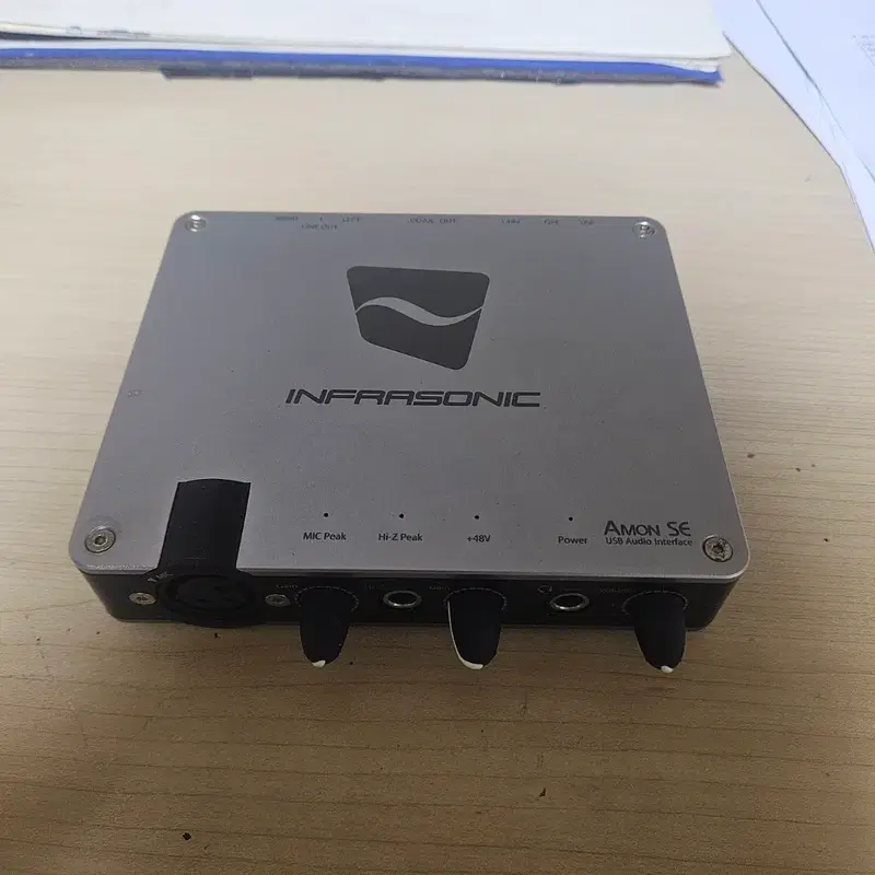 인프라소닉 AMON SE USB 오디오 인터페이스