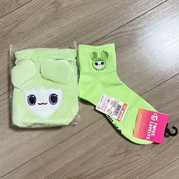 [정연] 시마무라 TWICE 러블리 파우치, 양말