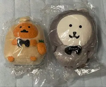 나가노의 곰 해피백 2023 간지 봉제 인형 두더지 고로케 2개 세트
