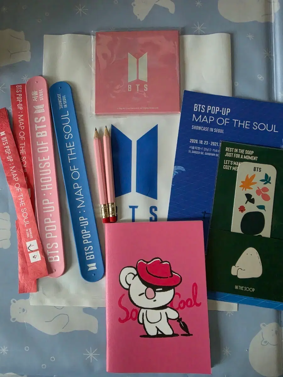 bts pop-up 팝업 웰컴 키트 & 방탄 페스타 일괄