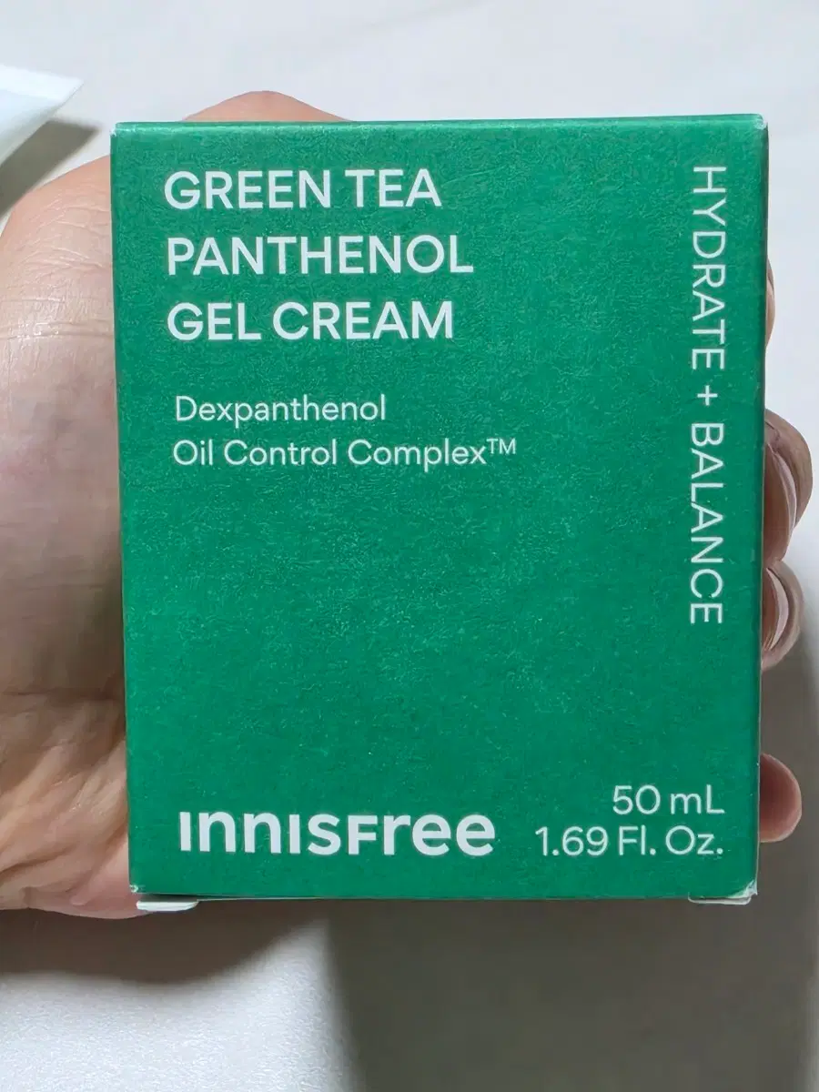 이니스프리 그린티 판테놀 젤 크림 50ml