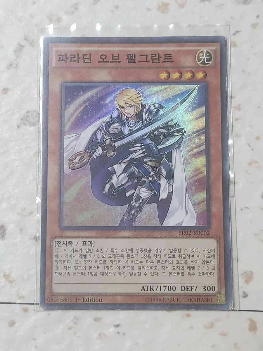 파라딘 오브 펠그란트 퍼에 슈레 SR02-KR002 B급