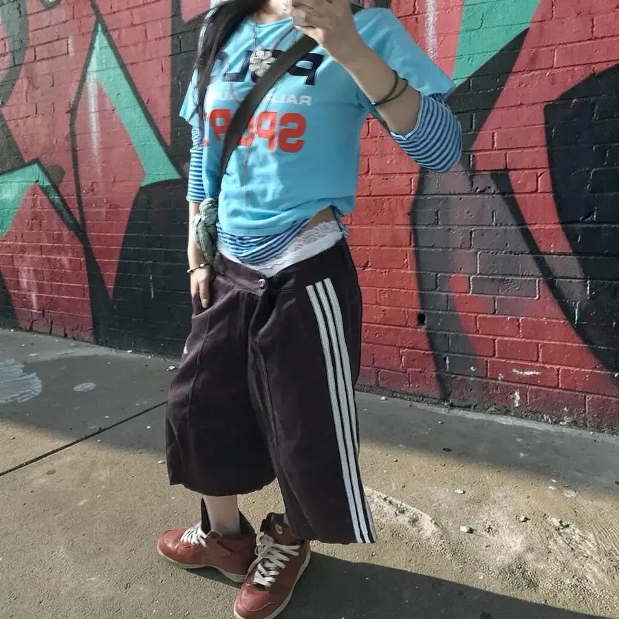80s Adidas&Polo sporty set