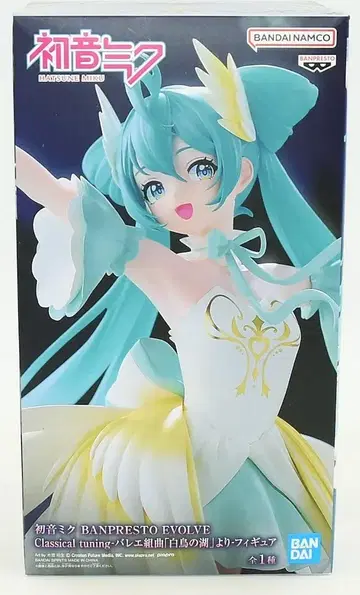 BANDAI SPIRITS 피규어 VOCALOID 하츠네 미쿠 BANPRESTO EVOLVE Classical tuning-발레 모음곡 [ 백조의 호수 ]