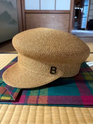 Boniture 밀짚모자 헌팅 캡