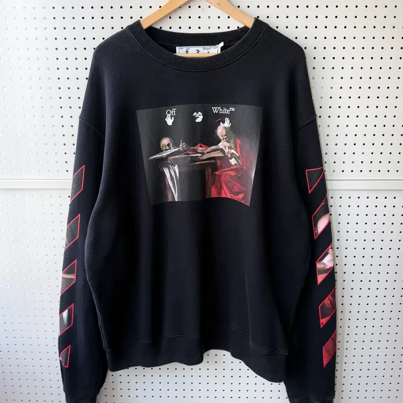 오프화이트 21S/S 카라바조 스웻셔츠