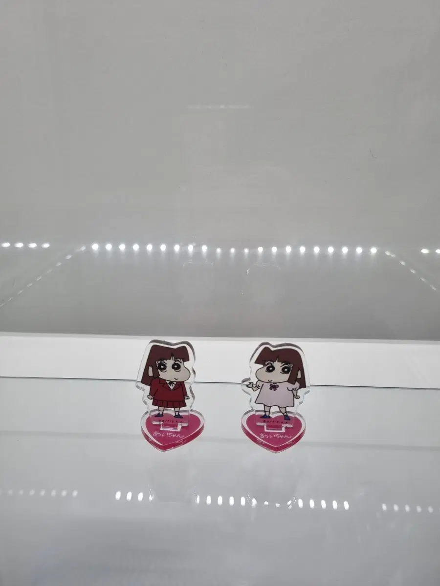 짱구 수지 아크릴 스탠드 2종 일괄