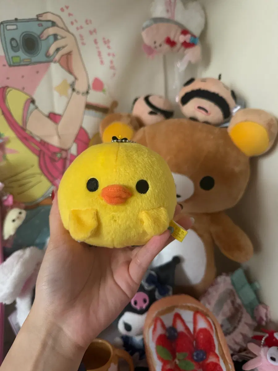 동글 키이 인형