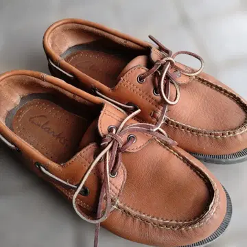 Clarks 데크 슈즈 모카신 브라운 26.5~27cm