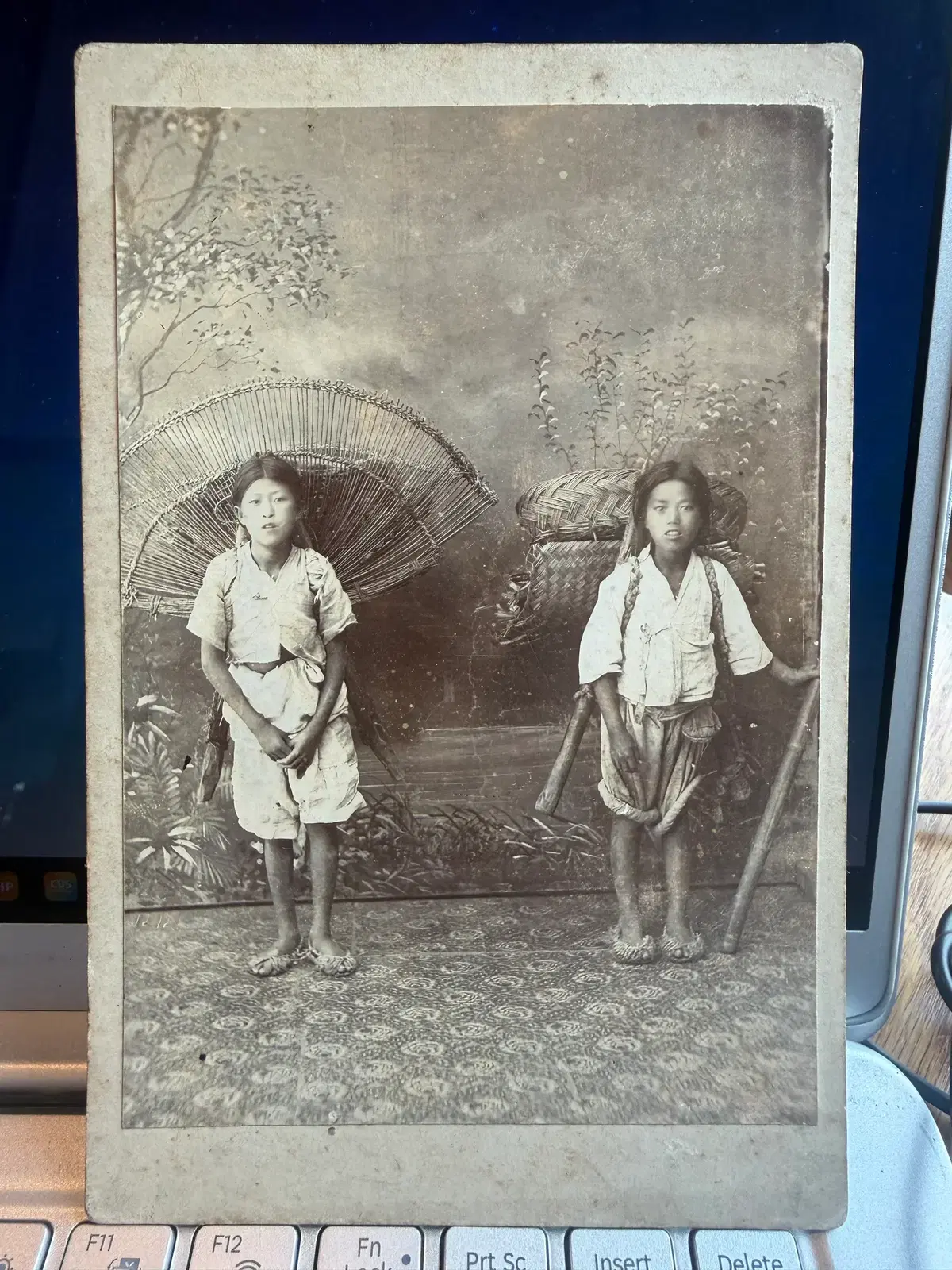 1900년 - 대한제국기 풍속 기록 정점 독보적 희소성 오리지널 빈티지 인화본